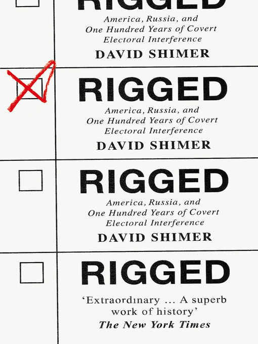 Title details for Rigged by David Shimer - Available